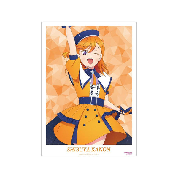 『ラブライブ!スーパースター!!』描き下ろし 澁谷かのん スーパースター!!ver. A3マット加工ポスター【202605再販】