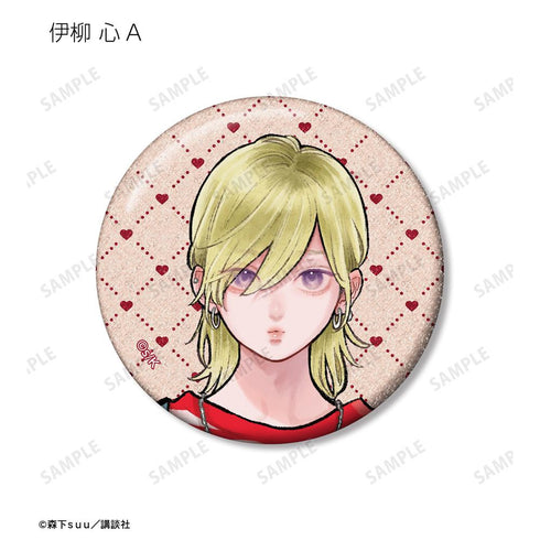 『ゆびさきと恋々』森下suu先生 描き下ろし SPRING GIFTver. トレーディンググリッター缶バッジ(単位/BOX)【202602再販】