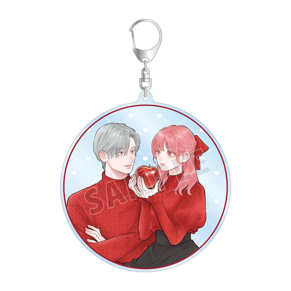 『ゆびさきと恋々』森下suu先生 描き下ろし 糸瀬 雪&波岐 逸臣 SPRING GIFTver. BIGアクリルキーホルダー【202602再販】