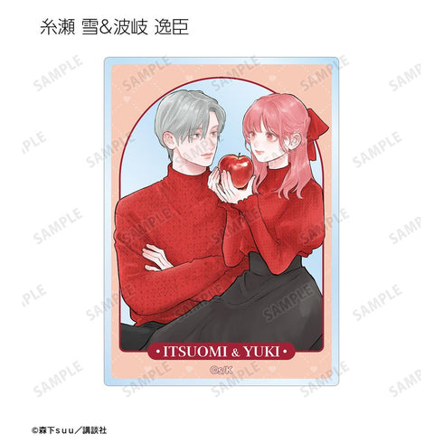 《指尖与恋恋》森下suu老师 全新绘制 SPRING GIFT版 亚克力收藏卡(单位/盒)