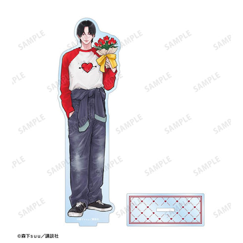 『ゆびさきと恋々』森下suu先生 描き下ろし 波岐 逸臣 SPRING GIFTver. BIGアクリルスタンド【202602再販】