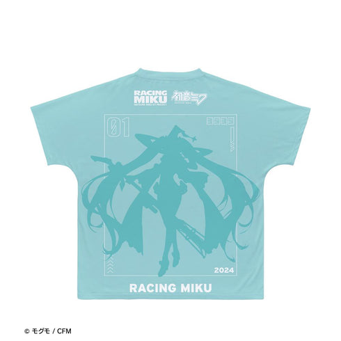 『初音ミク GTプロジェクト』レーシングミク 2024Ver. Ani-Art フルグラフィックTシャツ ver.Aユニセックス