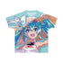 『初音ミク GTプロジェクト』レーシングミク 2024 Tropical Ver. Ani-Art フルグラフィックTシャツユニセックス