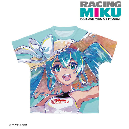 『初音ミク GTプロジェクト』レーシングミク 2024 Tropical Ver. Ani-Art フルグラフィックTシャツユニセックス