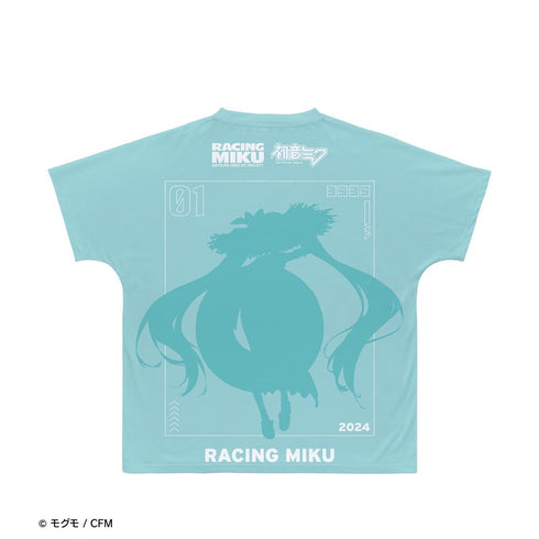 『初音ミク GTプロジェクト』レーシングミク 2024 Tropical Ver. Ani-Art フルグラフィックTシャツユニセックス