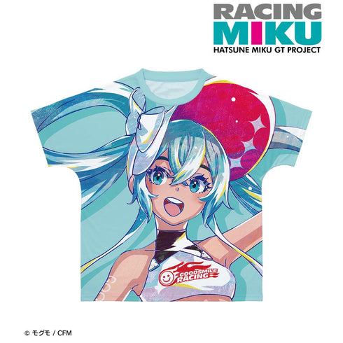 『初音ミク GTプロジェクト』レーシングミク 2024 Summer Holiday Ver. Ani-Art フルグラフィックTシャツユニセックス