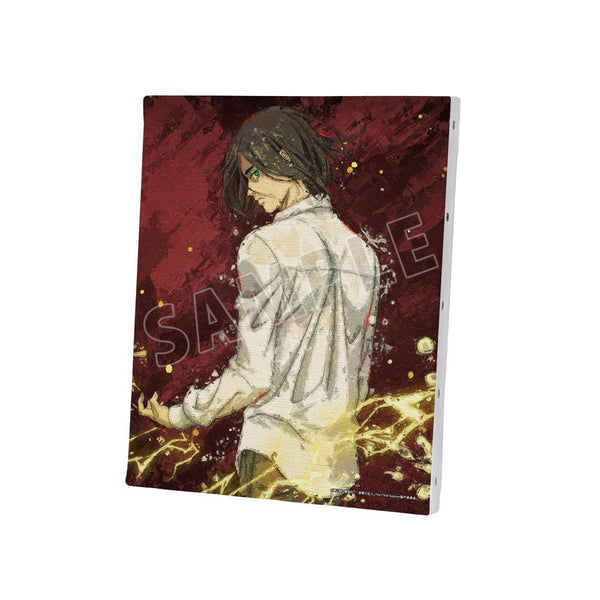 『進撃の巨人』描き下ろし エレン 戦う背中ver. grunge CANVAS キャンバスボード【202604再販】