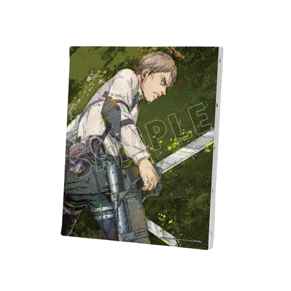 『進撃の巨人』描き下ろし ジャン 戦う背中ver. grunge CANVAS キャンバスボード【202608再販】