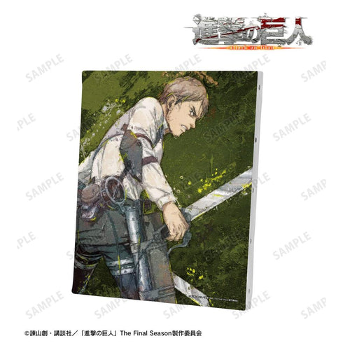『進撃の巨人』描き下ろし ジャン 戦う背中ver. grunge CANVAS キャンバスボード【202608再販】