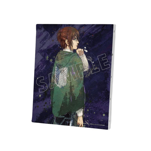 《进击的巨人》全新绘制 汉吉 “战斗中的背影”版 grunge CANVAS 画布板【202608再版】