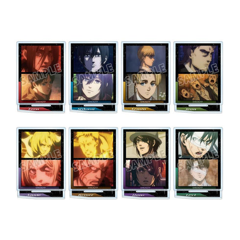 『進撃の巨人』トレーディング場面写アクリルスタンド(単位/BOX)【202608再販】