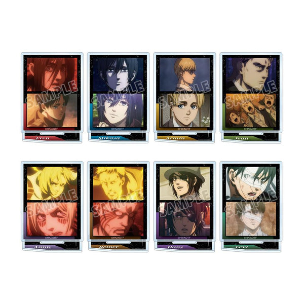 『進撃の巨人』トレーディング場面写アクリルスタンド(単位/BOX)【202608再販】