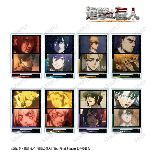 『進撃の巨人』トレーディング場面写アクリルスタンド(単位/BOX)【202608再販】