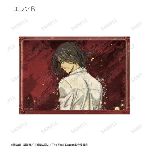 『進撃の巨人』描き下ろし 戦う背中ver. トレーディング grunge CANVAS ブロマイド(単位/BOX)
