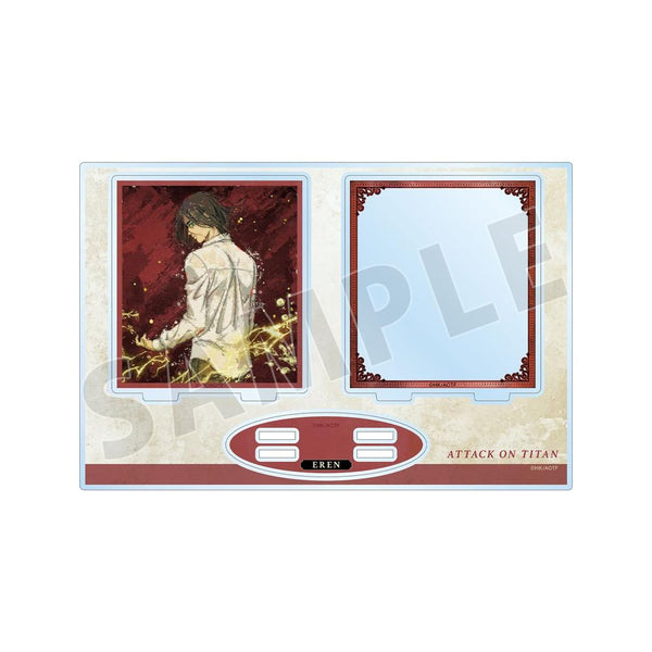 『進撃の巨人』描き下ろし エレン 戦う背中ver. grunge CANVAS パーツ付きBIGアクリルスタンド【202604再販】