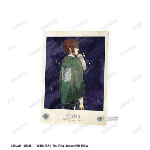 《进击的巨人》全新绘制 汉吉 战斗背影版 grunge CANVAS A6 亚克力面板【202608 再版】