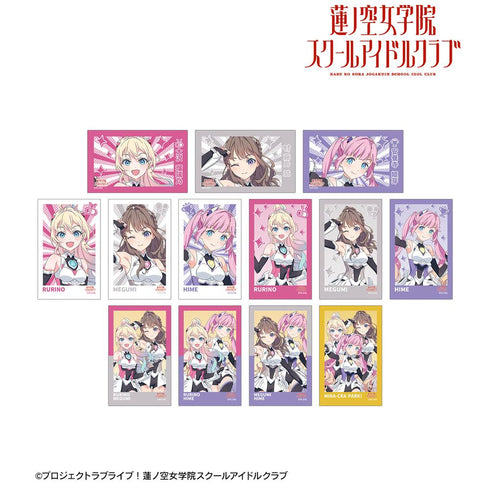 『ラブライブ!蓮ノ空女学院スクールアイドルクラブ』描き下ろし ファンファーレ!!! トレーディングインスタントカメラ風イラストカード(単位/BOX)