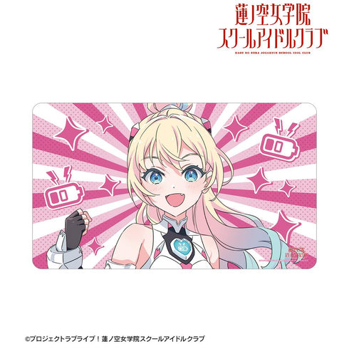 『ラブライブ!蓮ノ空女学院スクールアイドルクラブ』描き下ろし 大沢 瑠璃乃 ファンファーレ!!! マルチデスクマット