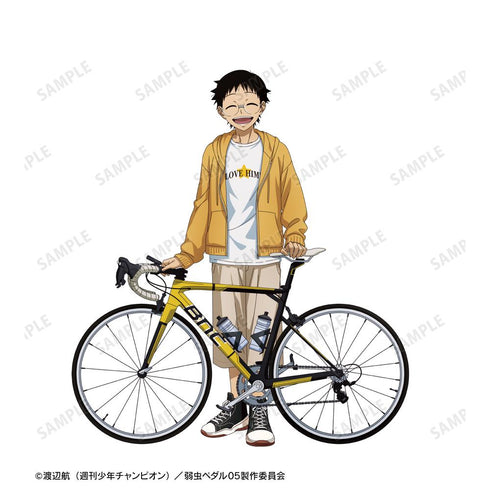 『弱虫ペダル LIMIT BREAK』描き下ろし 小野田 坂道 私服×ロードバイクver. 着用Tシャツレディース