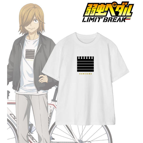 『弱虫ペダル LIMIT BREAK』描き下ろし 青八木 一 私服×ロードバイクver. 着用Tシャツメンズ