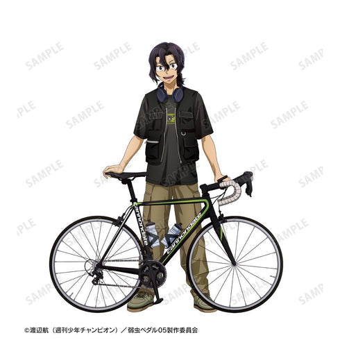 『弱虫ペダル LIMIT BREAK』描き下ろし 手嶋 純太 私服×ロードバイクver. 着用BIGシルエットTシャツユニセックス