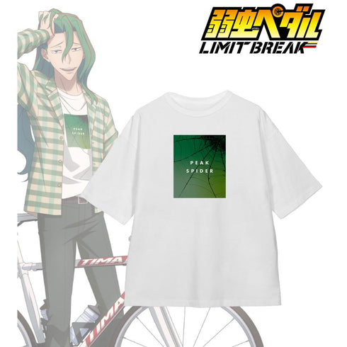『弱虫ペダル LIMIT BREAK』描き下ろし 巻島 裕介 私服×ロードバイクver. 着用BIGシルエットTシャツユニセックス