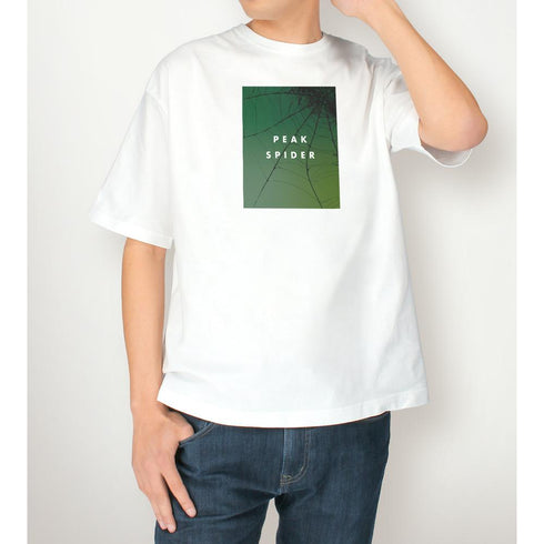 『弱虫ペダル LIMIT BREAK』描き下ろし 巻島 裕介 私服×ロードバイクver. 着用BIGシルエットTシャツユニセックス
