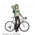 『弱虫ペダル LIMIT BREAK』描き下ろし 巻島 裕介 私服×ロードバイクver. 着用BIGシルエットTシャツユニセックス