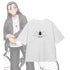 『弱虫ペダル LIMIT BREAK』描き下ろし 東堂 尽八 私服×ロードバイクver. 着用BIGシルエットTシャツユニセックス
