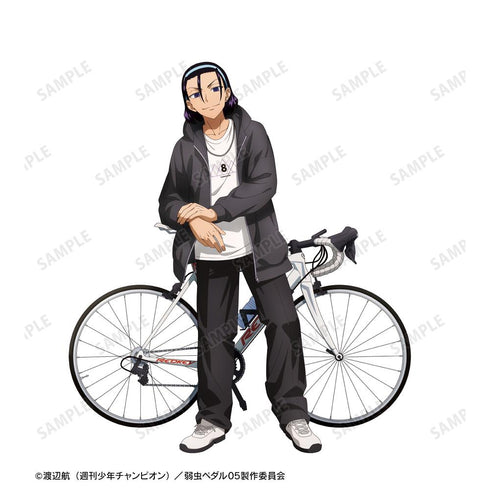 『弱虫ペダル LIMIT BREAK』描き下ろし 東堂 尽八 私服×ロードバイクver. 着用BIGシルエットTシャツユニセックス