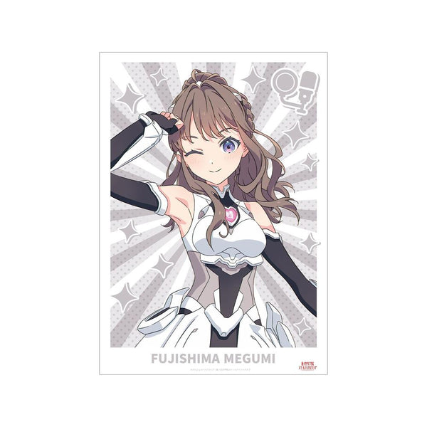 《Love Live! 莲之空女学院校园偶像俱乐部》全新绘制 藤岛 慈 号角齐鸣!!! A3哑光处理海报【202605再版】