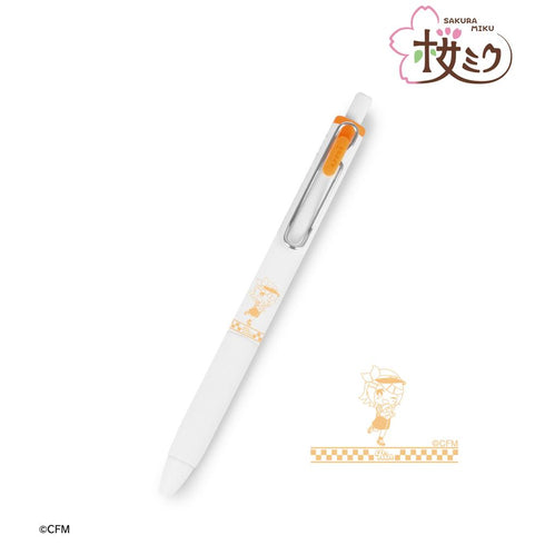 『桜ミク』鏡音リン ちびキャラ ユニボール ワン ゲルインクボールペン