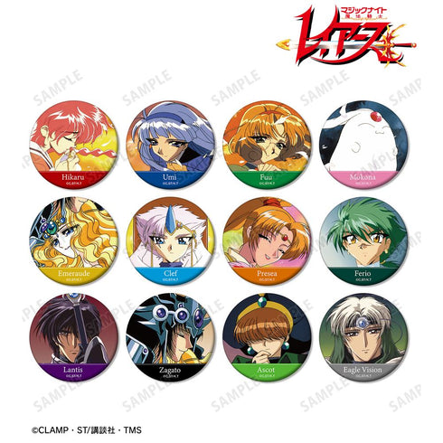 『魔法騎士レイアース』トレーディングマット缶バッジ(単位/BOX)