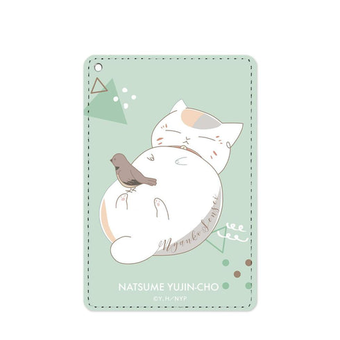 『夏目友人帳』ニャンコ先生 lette-graph 第2弾 1ポケットパスケース 柳染色