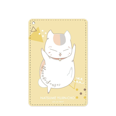 『夏目友人帳』ニャンコ先生 lette-graph 第2弾 1ポケットパスケース 淡黄色