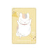 『夏目友人帳』ニャンコ先生 lette-graph 第2弾 1ポケットパスケース 淡黄色