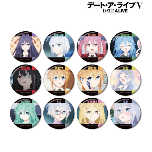 『デート・ア・ライブV』トレーディング場面写缶バッジ(単位/BOX)