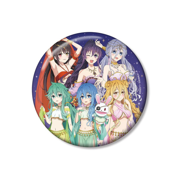 『デート・ア・ライブV』描き下ろし 集合 踊り子ver. 100mm缶バッジ【202609再販】