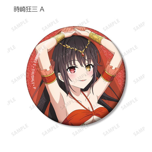 『デート・ア・ライブV』描き下ろし 踊り子ver. トレーディンググリッター缶バッジ(単位/BOX)【202509再販】