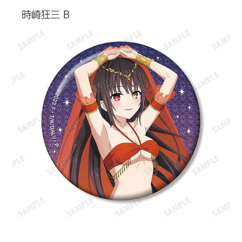 『デート・ア・ライブV』描き下ろし 踊り子ver. トレーディンググリッター缶バッジ(単位/BOX)【202609再販】