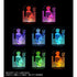 "【My Favorite Child】" 【My Favorite Child】 Newly Illustrated MEM-chan: Rock Band Ver. Illuminated Acrylic Stand 【202608 Re-release】