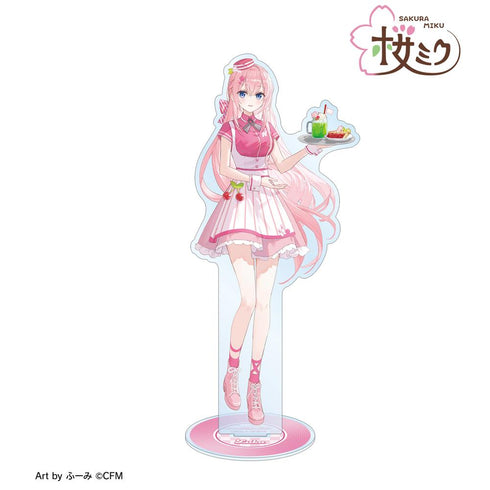 "Sakura Miku" Original Illustration: Megurine Luka American Diner Ver. Art by Fumi BIG Acrylic Stand