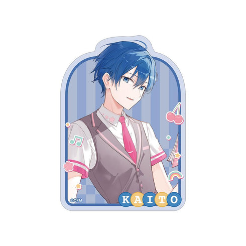 『桜ミク』描き下ろし KAITO アメリカンダイナーver. Art by ふーみ ダイカットステッカー