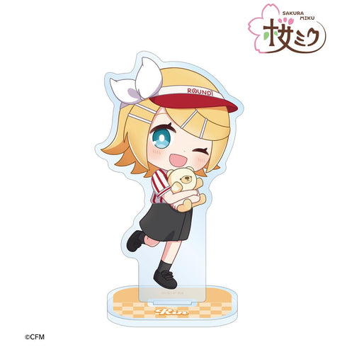 『桜ミク』鏡音リン ちびキャラ アクリルスタンド