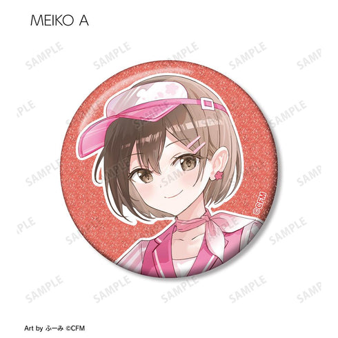 『桜ミク』描き下ろし アメリカンダイナーver. Art by ふーみ トレーディンググリッター缶バッジ(単位/BOX)