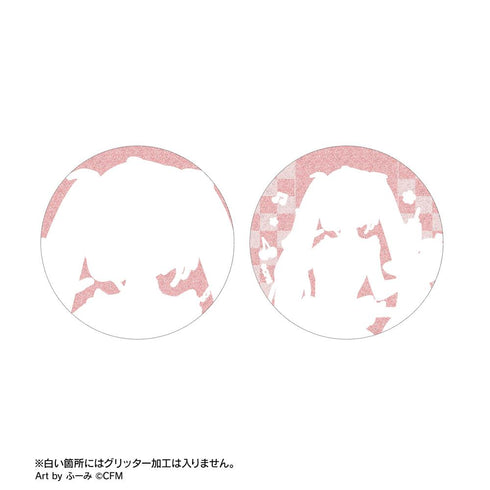 『桜ミク』描き下ろし アメリカンダイナーver. Art by ふーみ トレーディンググリッター缶バッジ(単位/BOX)