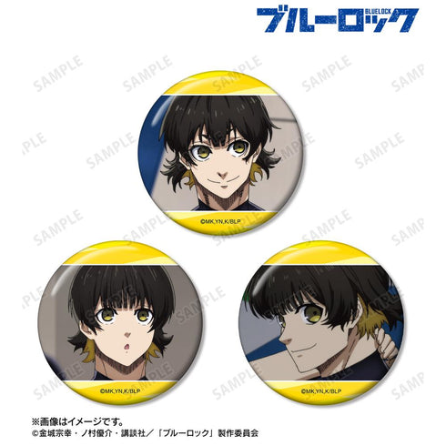 『ブルーロック』蜂楽 廻 場面写缶バッジ3個セット【202512再販】