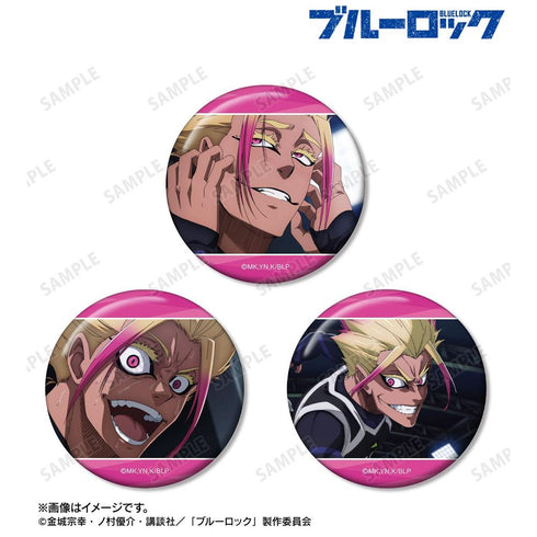 『ブルーロック』士道 龍聖 場面写缶バッジ3個セット【202605再販】