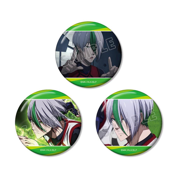 『ブルーロック』乙夜 影汰 場面写缶バッジ3個セット【202512再販】