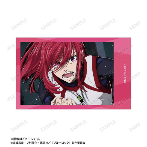 『ブルーロック』千切 豹馬 場面写インスタントカメラ風イラストカード2枚セット
